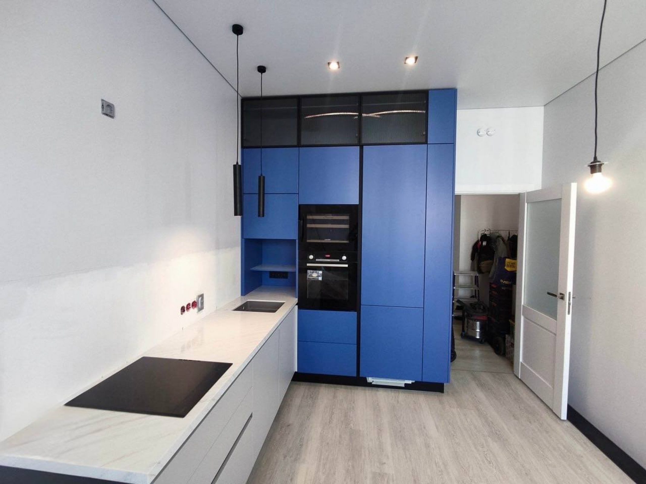 Кухня «Синий акцент» в Дмитрове