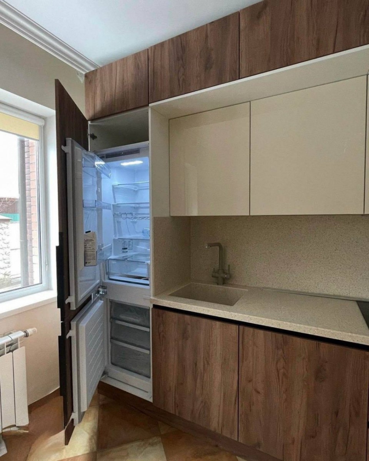 Кухня премиум Лаконика — тёплая современность