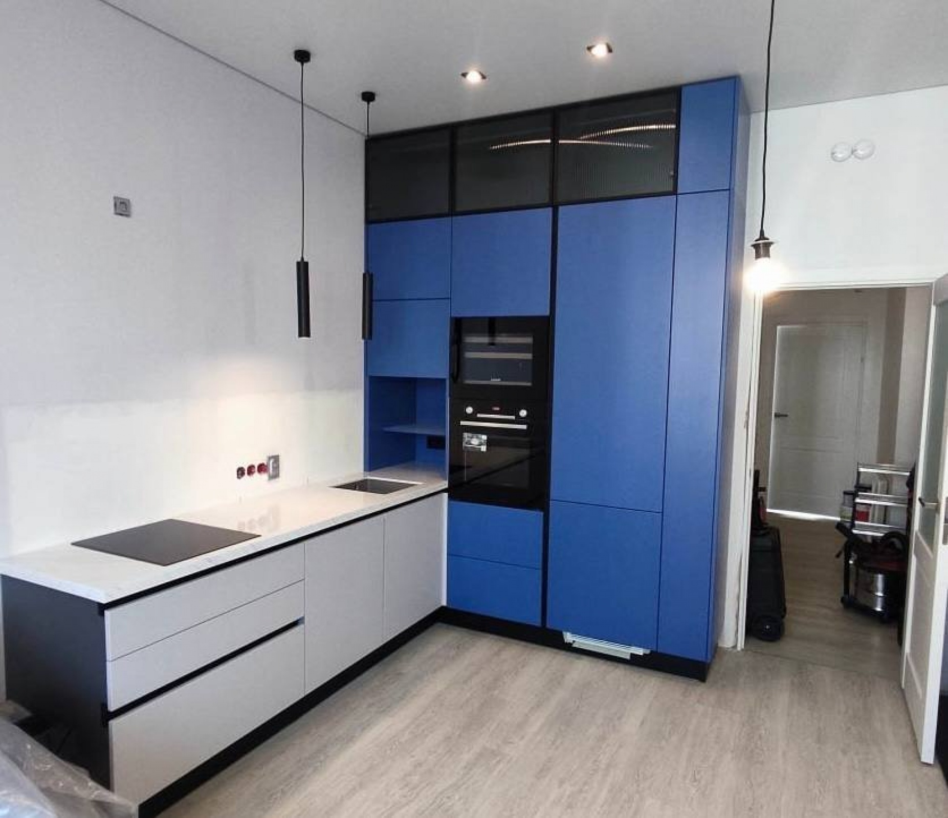 Кухня «Синий акцент» в Дмитрове