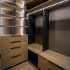 Гардеробная в стиле лофт на заказ в Красногорске