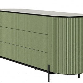 Эксклюзивный деревянный комод ручной работы - идеальное сочетание современного дизайна и высокока...