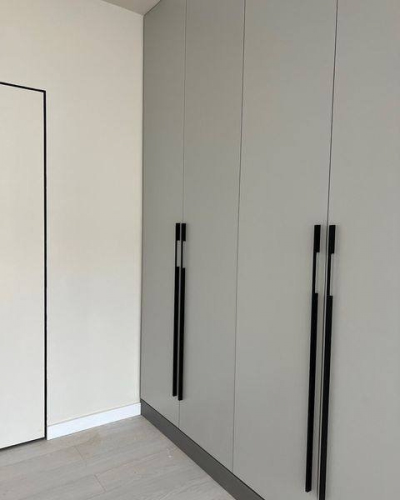 Распашной шкаф 1,6×2,5×0,6 на заказ из ЛДСП Egger с фурнитурой Blum — надежно, стильно и практично.