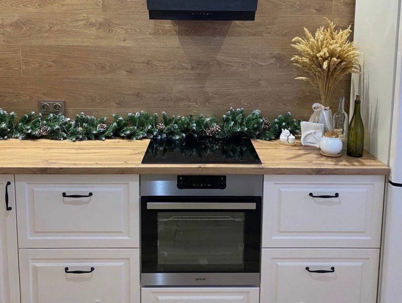 Классическая угловая кухня