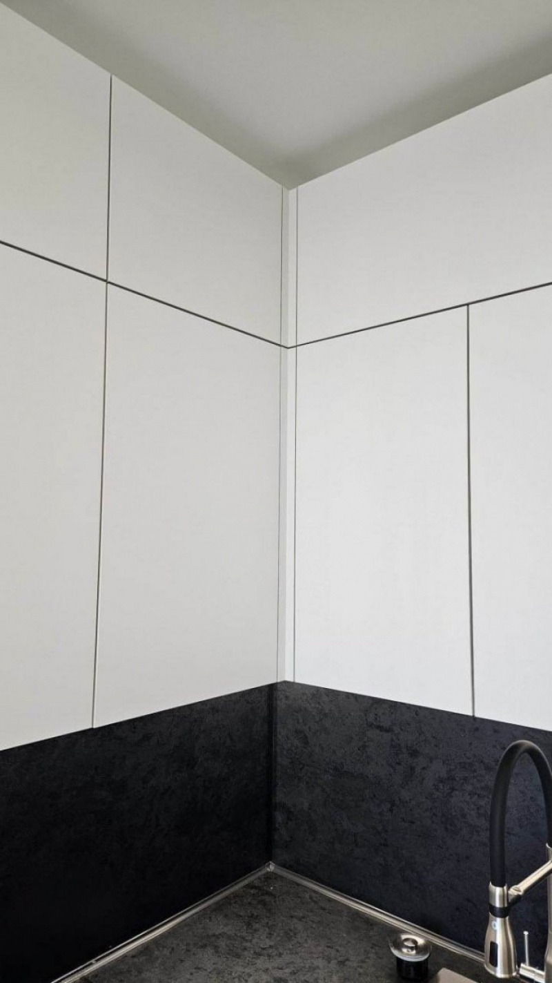 Угловая кухня с фасадами из МДФ в пленке в Воскресенске