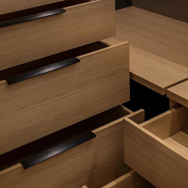 Гардеробная в стиле лофт на заказ в Красногорске